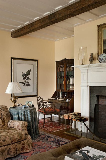 Country Traditional Living Room Elegant Horse Country Home Traditional Living Room New York by Crisp Architects