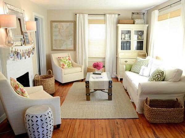 38 Small yet super cozy living room designs