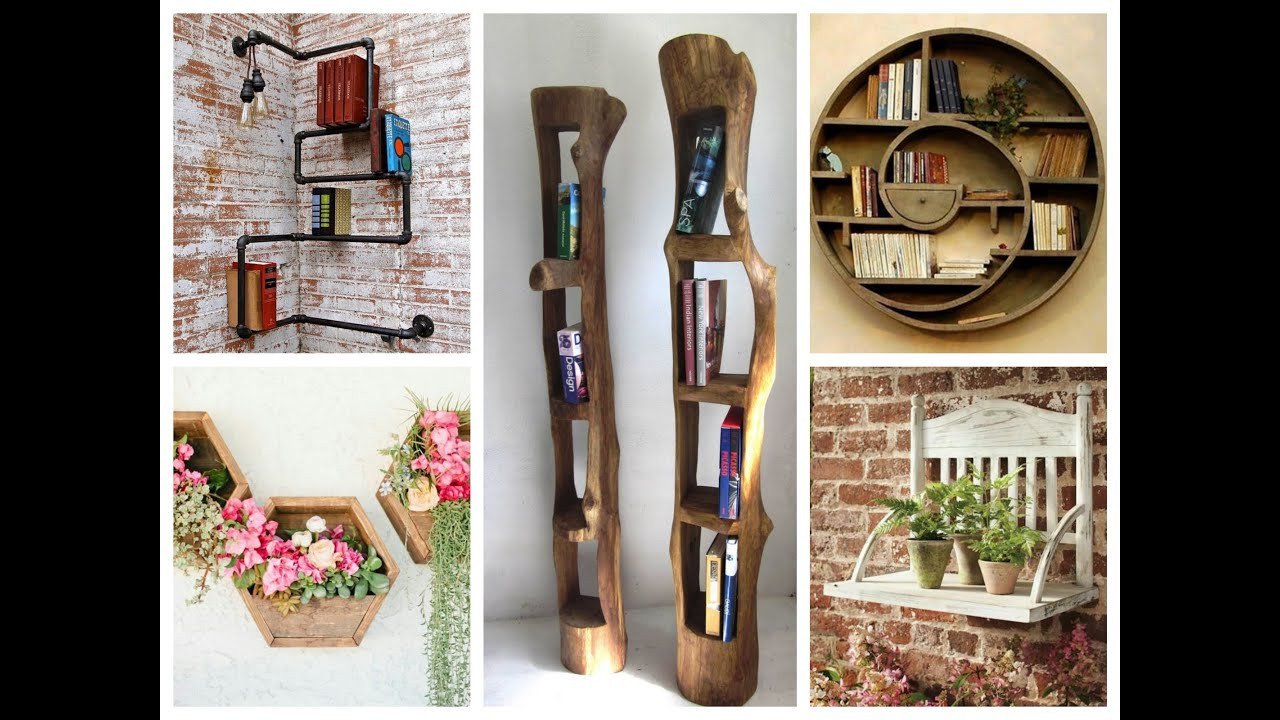 Creative Wall Shelves Ideas – DIY Home Decor