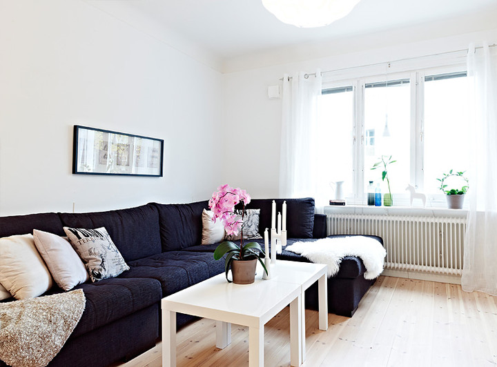 Small Cute Swedish Apartment Чудесен малък шведски апартамент – 79 ideas