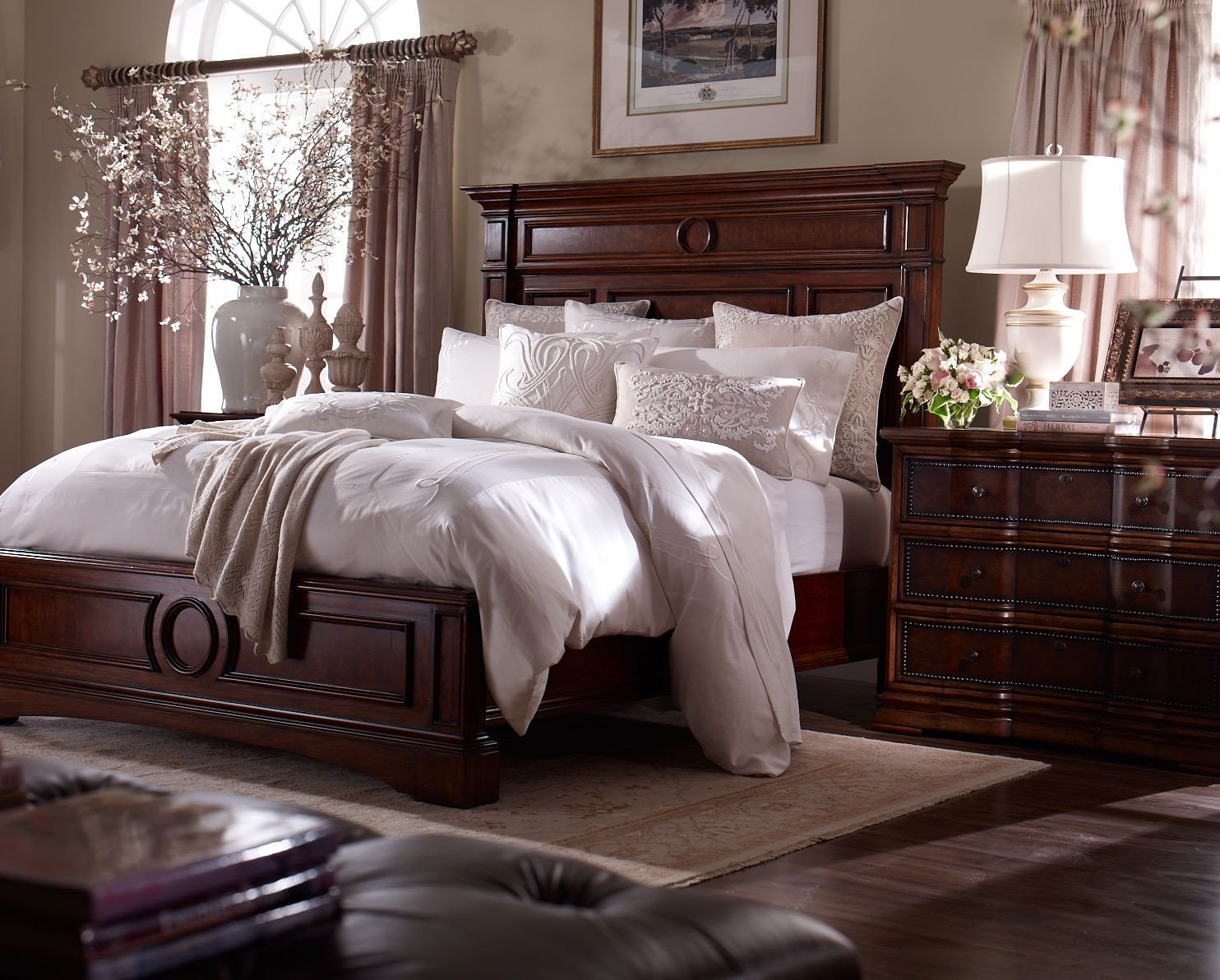 Dark Wood Bedroom Furniture Decor Inspirational A Stately Suite Master Suite Dreams Pinterest