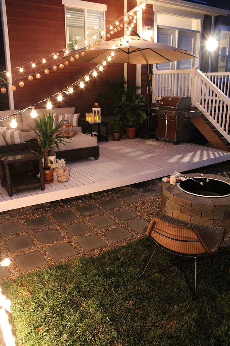 Deck Decor On A Budget Awesome How to Build A Simple Diy Deck On A Bud