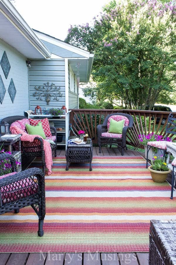 Deck Decor On A Budget Beautiful Deck Decorating Ideas On A Bud