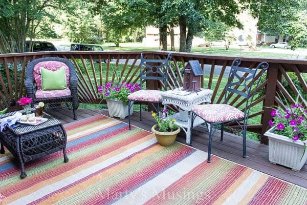 Deck Decor On A Budget Lovely Deck Decorating Ideas On A Bud