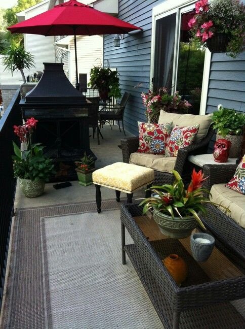 Deck Decor On A Budget New Summer Deck Decor Small Deck Space Deck Decorating Deck Decor Ideas In 2019