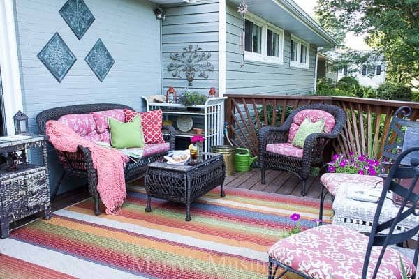 Deck Decor On A Budget Unique Deck Decorating Ideas On A Bud