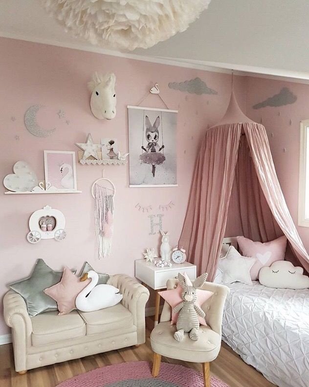 Decor for Little Girls Rooms Beautiful A Pretty Little Girl S Room is to Me Kidsroom