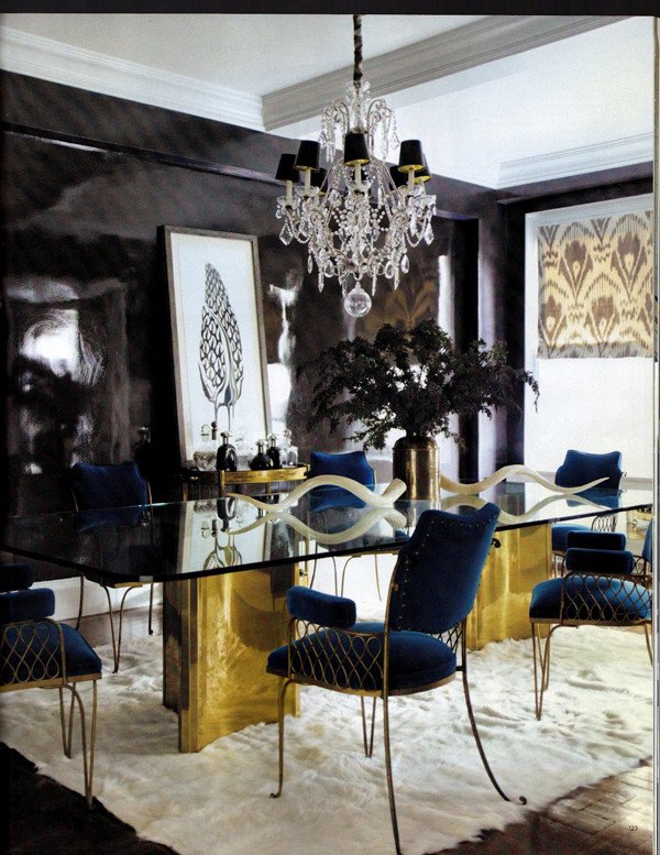 Decor Ideas for Dining Rooms Unique Dramatic Dining Room Design Ideas