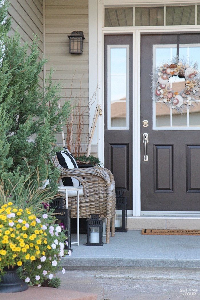 Decor Ideas for Front Porch Beautiful Decorating with Lanterns Outdoor and Indoor Ideas