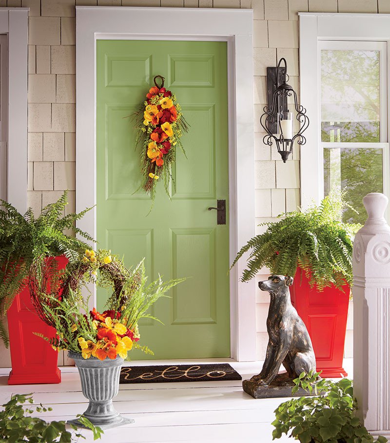 Decor Ideas for Front Porch Elegant Warm and Wel Ing Front Porch Decorating Ideas