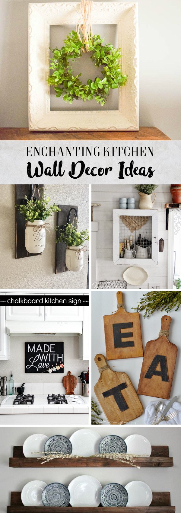 Decor Ideas for Kitchen Walls Luxury 30 Enchanting Kitchen Wall Decor Ideas that are Oozing with Style