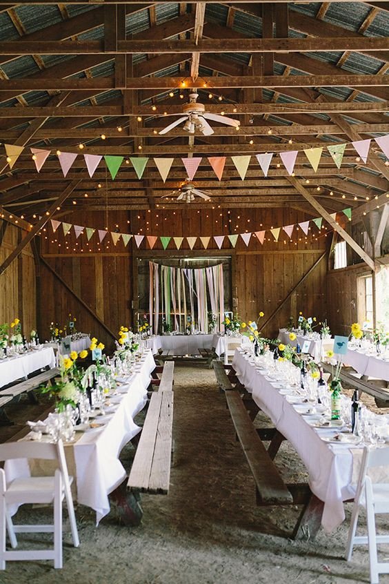 Decor Ideas for Wedding Reception Fresh 30 Barn Wedding Reception Table Decoration Ideas