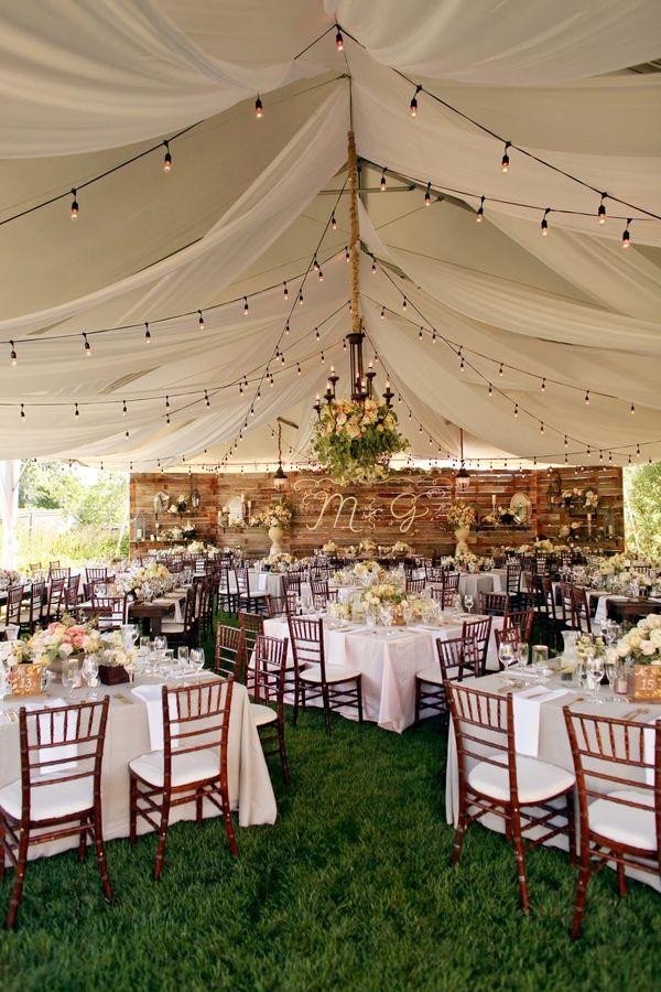 Decor Ideas for Wedding Reception New 35 Rustic Backyard Wedding Decoration Ideas