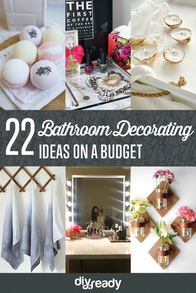 DIY Bathroom Decorating Ideas