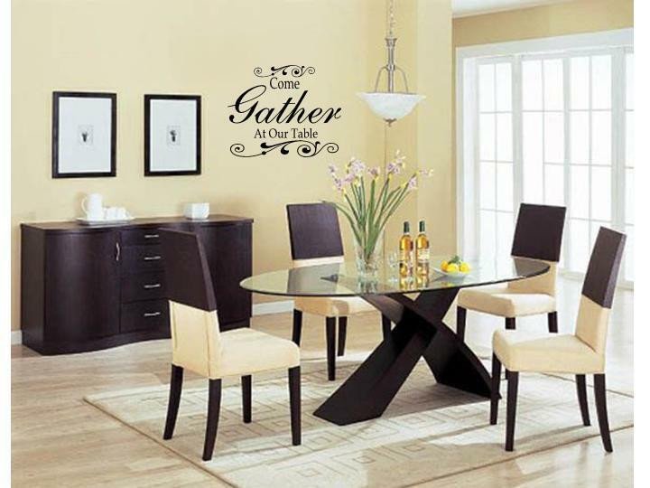 Dining Room Wall Art Decor Unique E Gather at Our Table Wall Art Decal Decor Kitchen Dining Room Home