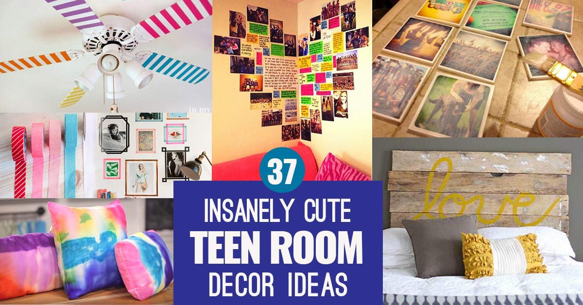 Diy Bedroom Decor for Teens Inspirational 37 Insanely Cute Teen Bedroom Ideas for Diy Decor