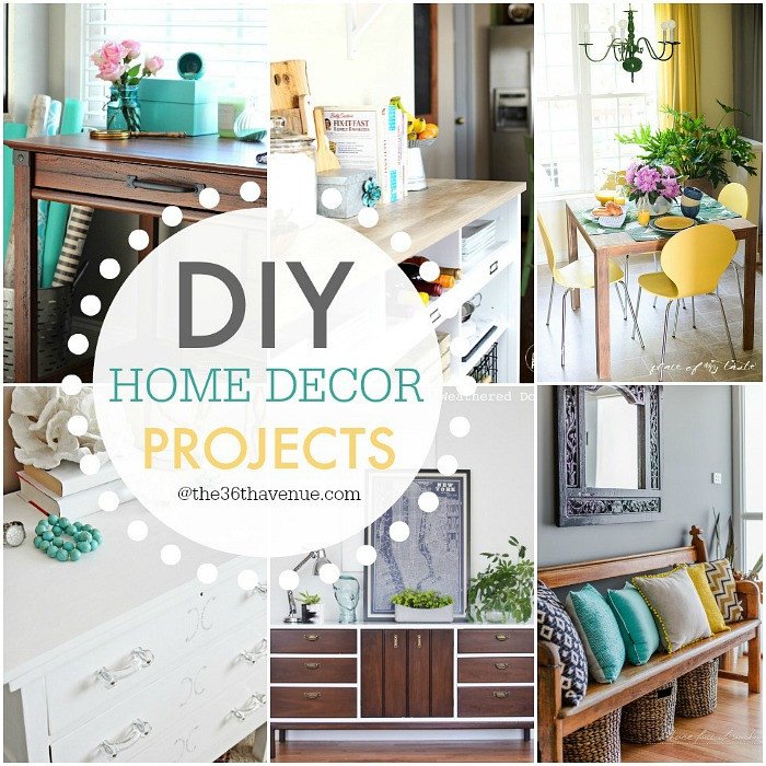 Diy Craft for Home Decor Best Of Diy Home Decor Projects and Ideas the 36th Avenue