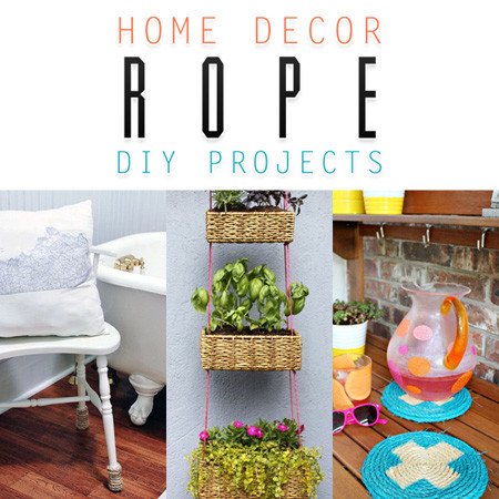 Diy Craft for Home Decor Fresh Home Decor Rope Diy Projects the Cottage Market