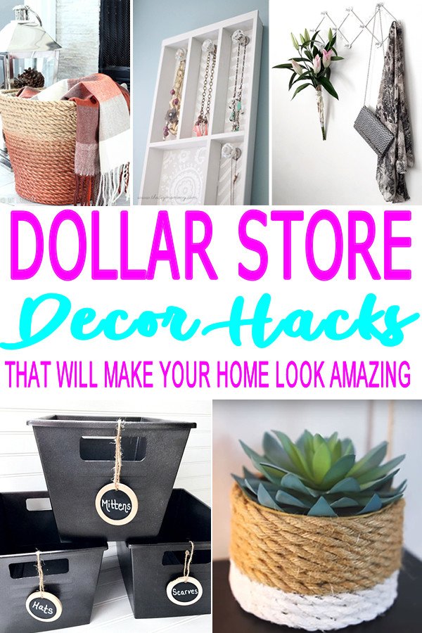 Diy Craft for Home Decor Luxury Diy Dollar Store Hacks