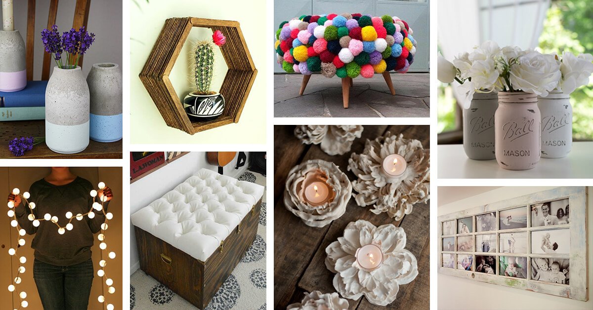 Diy Crafts for Home Decor Best Of 35 Best Weekend Diy Home Decor Projects Ideas and Designs for 2019