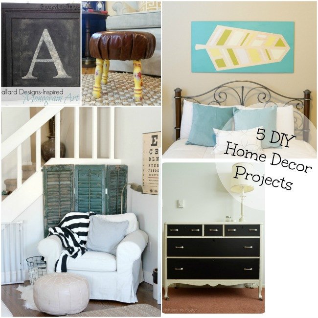 Diy Crafts for Home Decor Elegant 5 Diy Home Decor Projects and the Project Stash