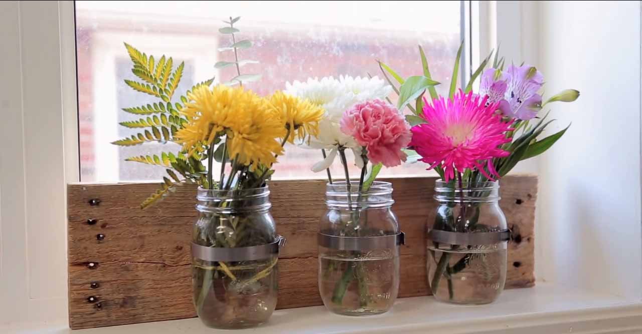 Diy Mason Jars Decor Ideas Unique Diy Mason Jar Wall organizer