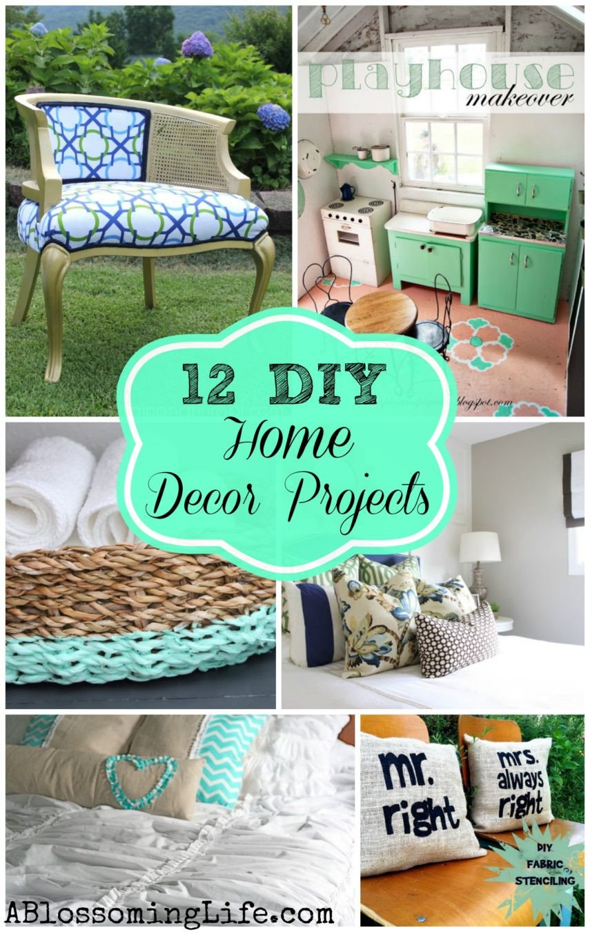 Diy Projects for Home Decor Elegant Frugal Crafty Home Blog Hop 38 A Blossoming Life