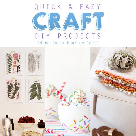 Diy Projects for Home Decor Unique Quick &amp; Easy Home Decor Craft Diy Projects the Cottage Market