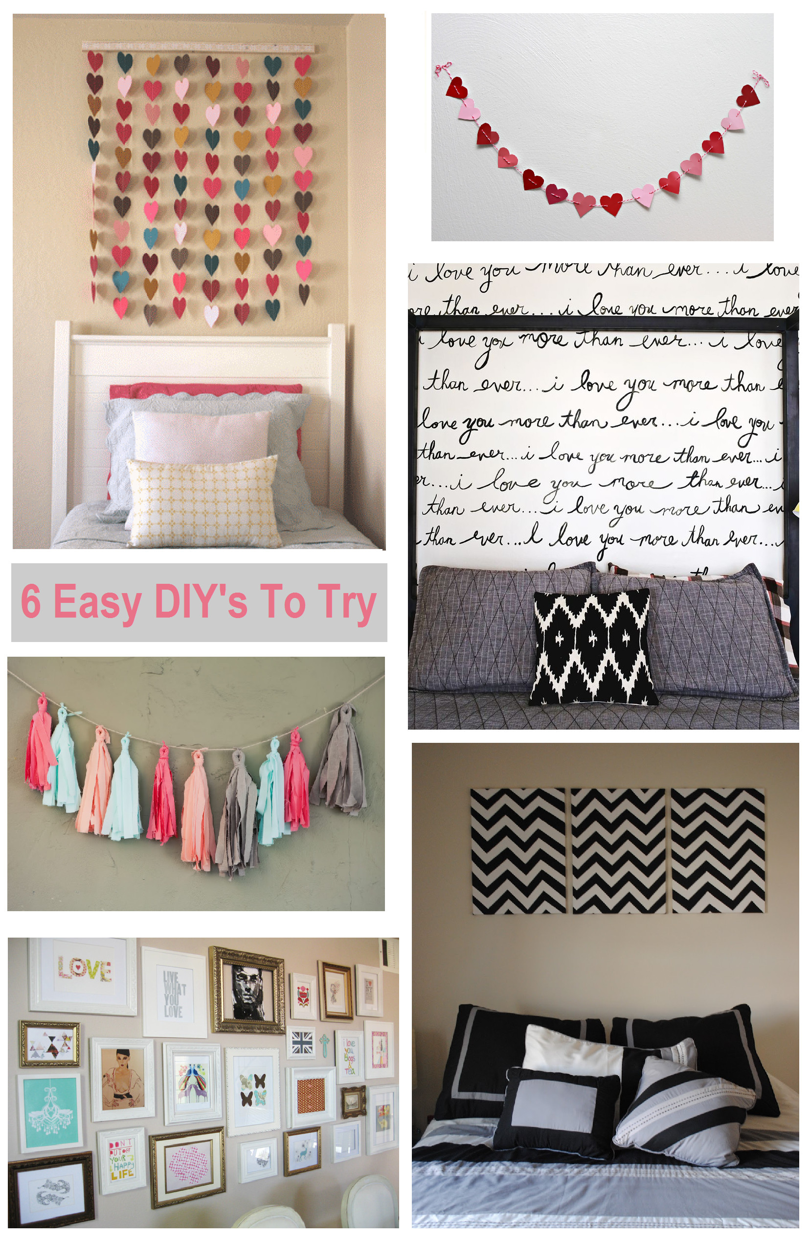 Diy Wall Decor for Bedroom New 6 Diy Bedroom Wall Art Ideas