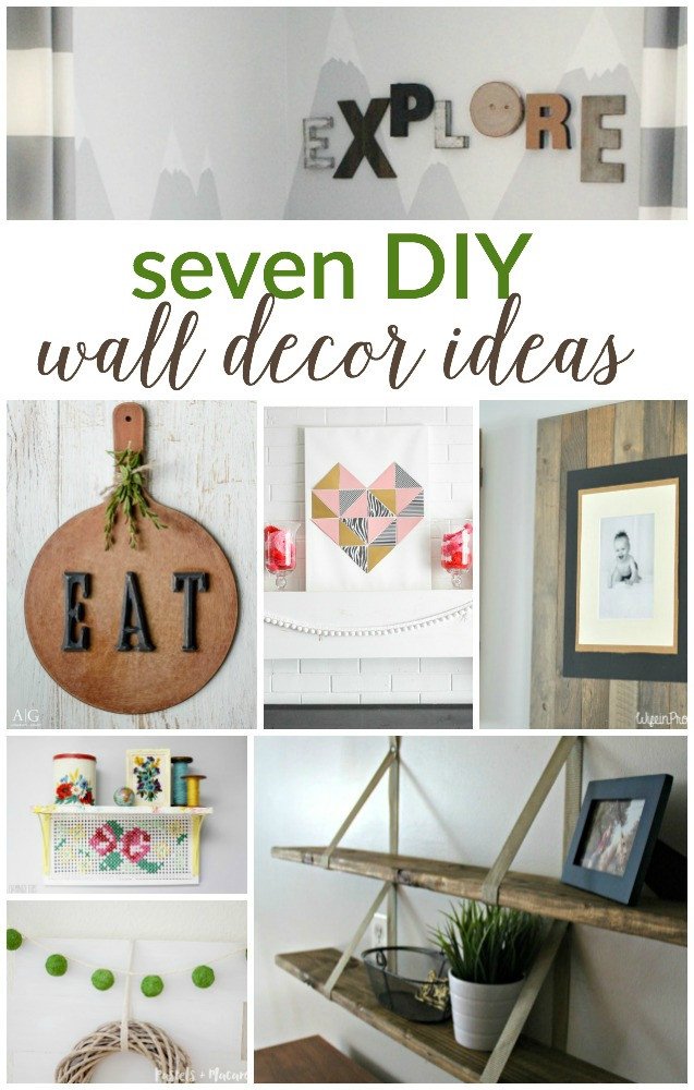 Diy Wall Decor with Pictures Inspirational 7 Diy Wall Decor Ideas Work It Wednesday Place Of My Taste