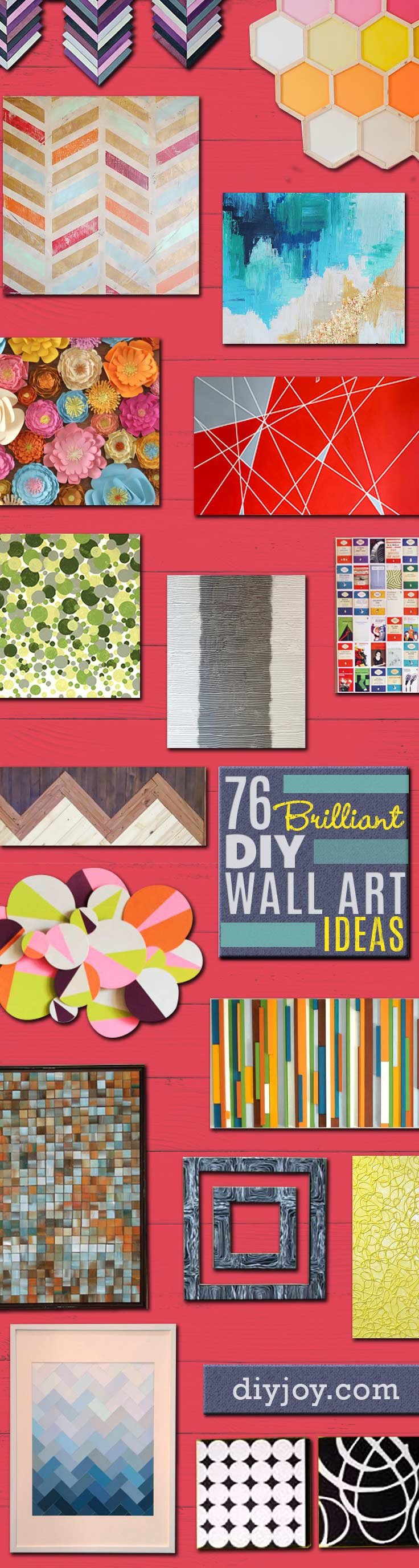 Do It Yourself Wall Decor Unique 76 Brilliant Diy Wall Art Ideas for Your Blank Walls