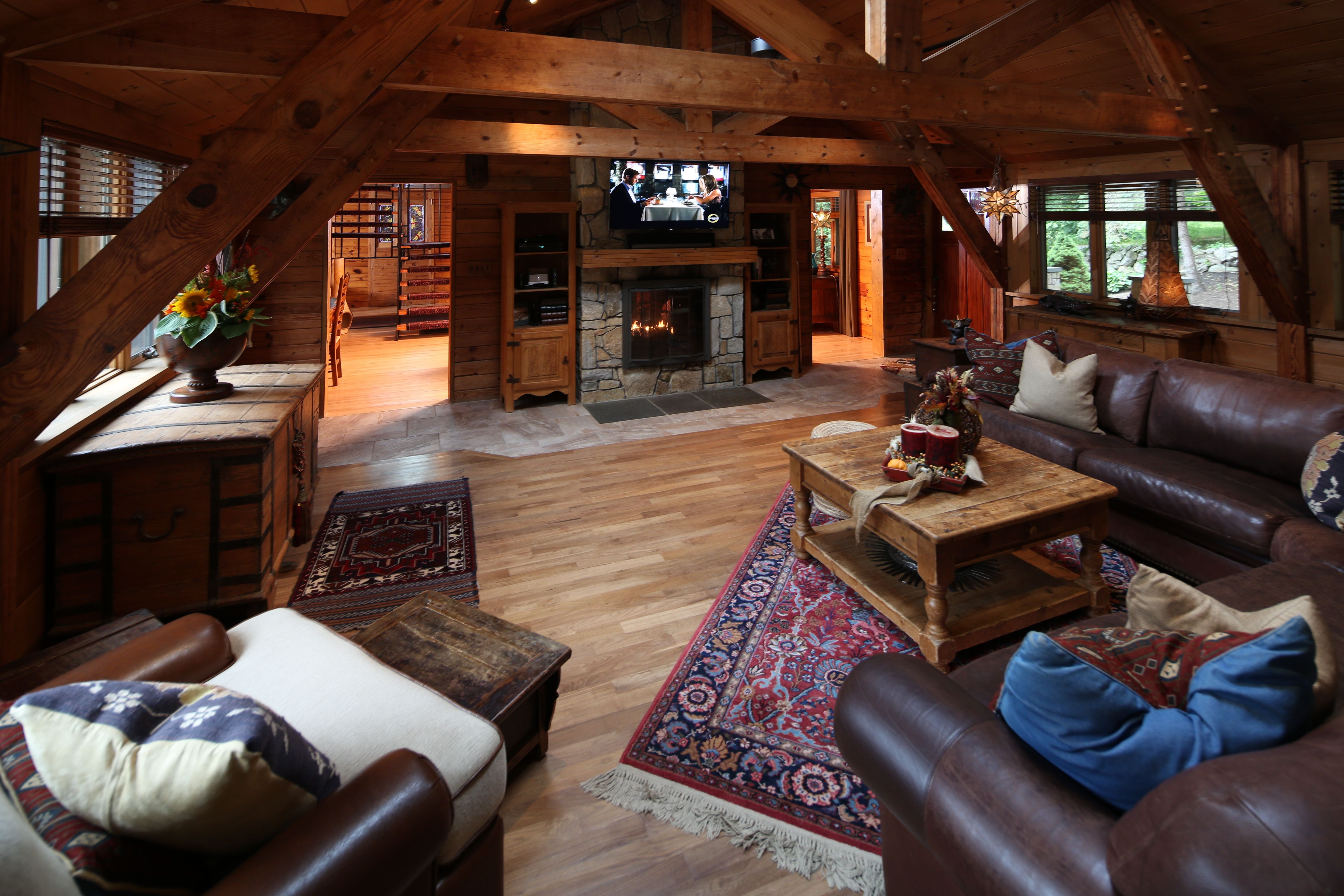 Eclectic Comfortable Living Room Fresh Post and Beam Cozy Living Room Rustic Eclectic Room Living Rooms