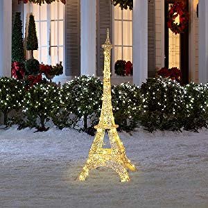 Eiffel tower Decor with Lights Beautiful Amazon Gemmy 5 05 Ft Eiffel tower Christmas Outdoor Decoration