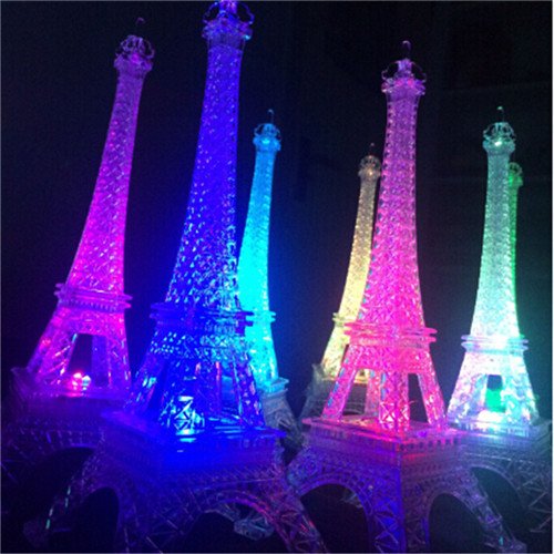 Eiffel tower Decor with Lights Best Of 25 5cm Led Colors Changing Eiffel tower Night Light Romantic Decorative Lights Decor Gift
