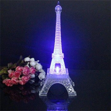 Eiffel tower Decor with Lights Best Of Mini Color Changing Eiffel tower Night Light Led Table Lamp Desk Bedroom Decor at Banggood