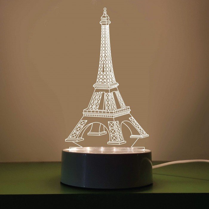 Eiffel tower Decor with Lights Elegant 2 3 Dimensions Led Lights and Lamps &amp; More My Ehome Decor Malaysia