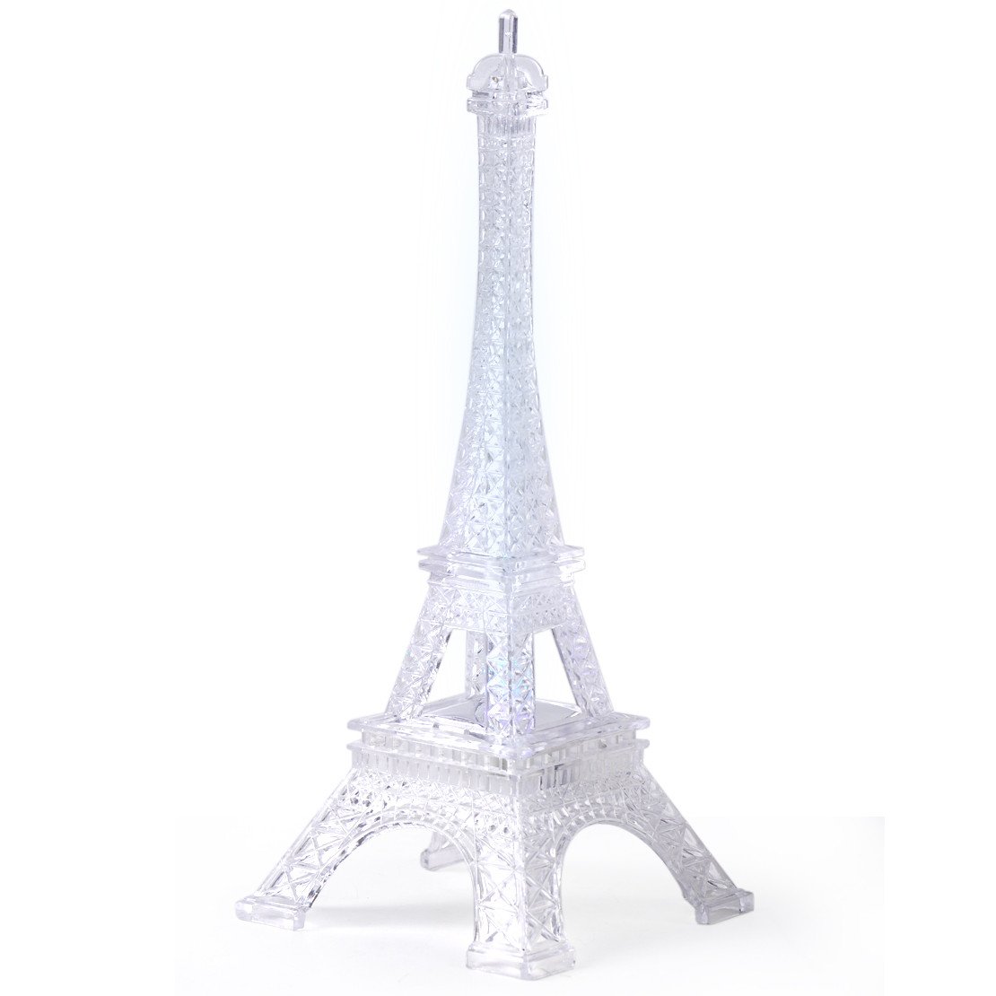 Eiffel tower Decor with Lights Luxury Colorful Eiffel tower Night Light Led Lamp Desk Bedroom Home Wedding Party Decor