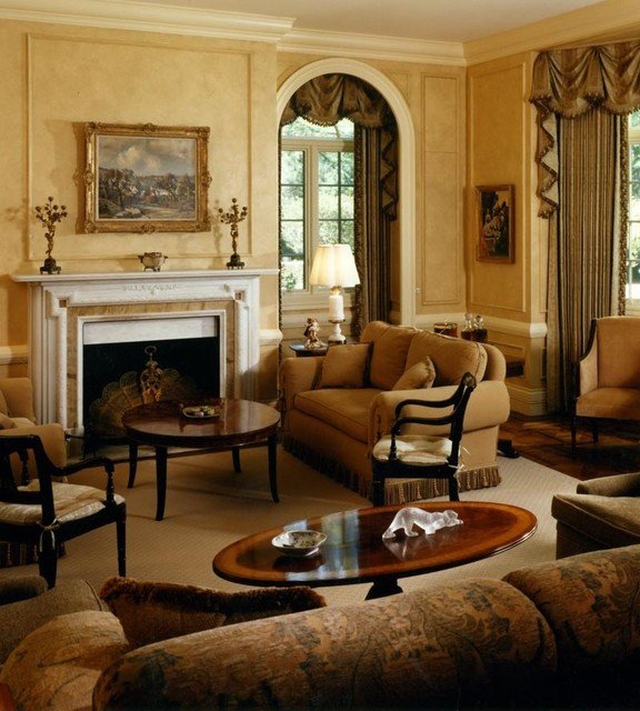 English Traditional Living Room Beautiful English Manor House Traditional Living Room Chicago by Gray &amp; Walter Ltd