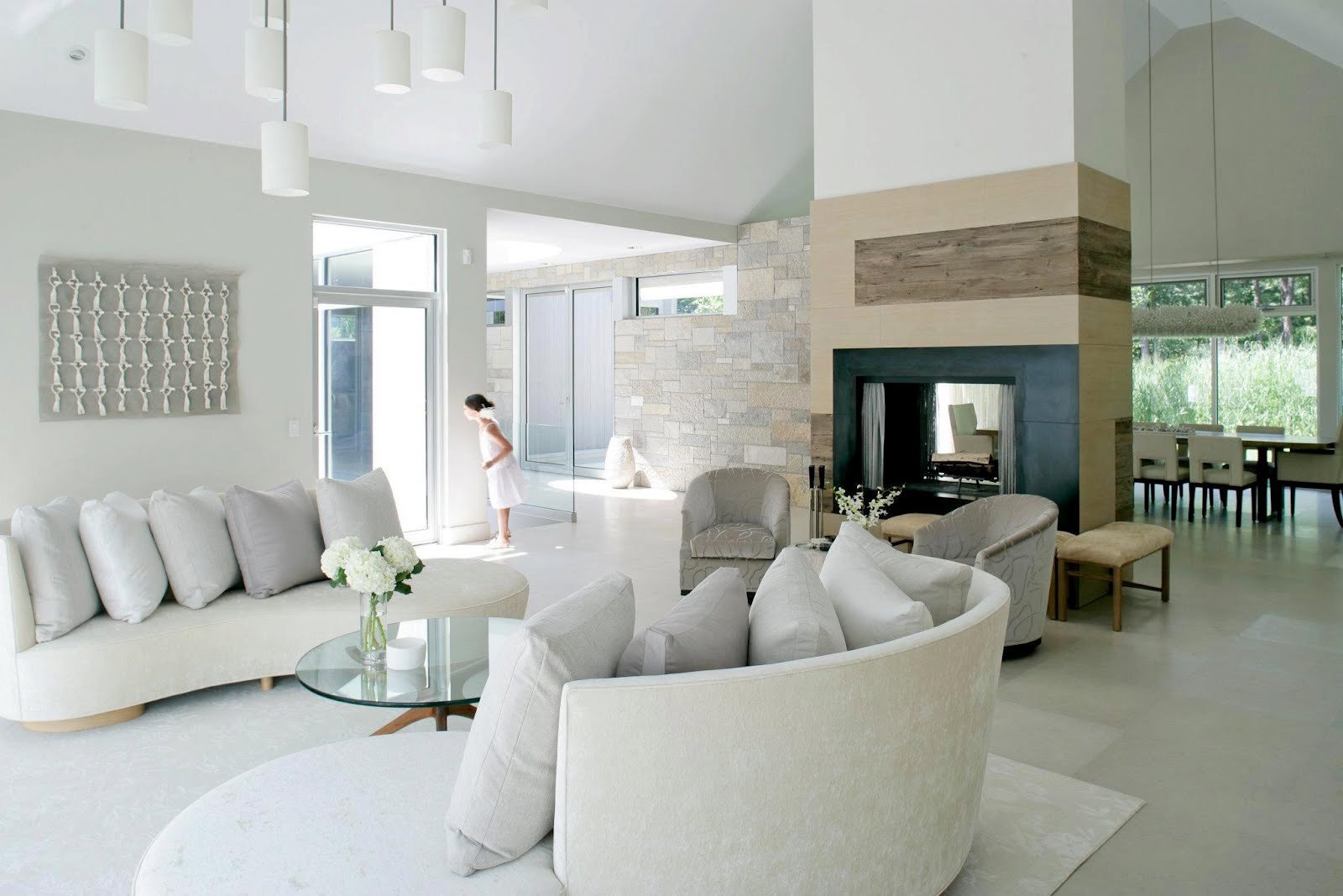 Farmhouse Contemporary Living Room Awesome See This House White On White In A Modern Hamptons Farmhouse