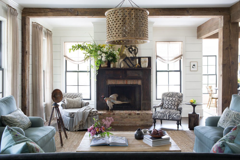 Farmhouse Contemporary Living Room Beautiful Modern Farmhouse — Cloth &amp; Kind