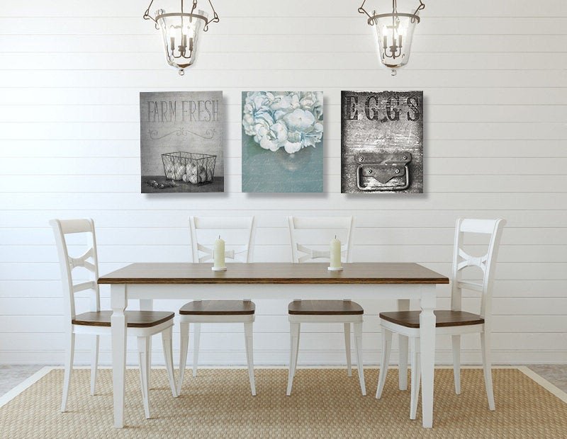 Farmhouse Dining Room Wall Decor Inspirational Dining Room Wall Art Farmhouse Wall Decor Set Of Three