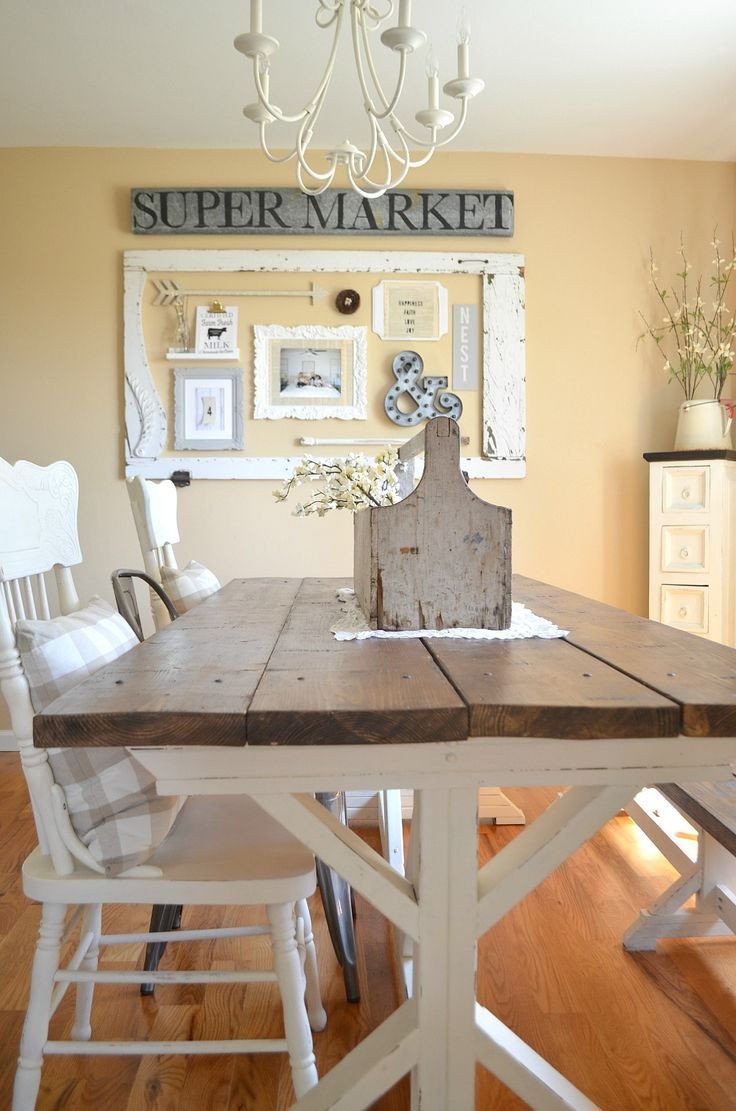 Farmhouse Dining Room Wall Decor Unique Best 25 Yellow Dining Room Ideas On Pinterest