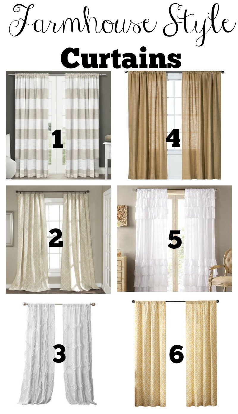 Farmhouse Living Room Curtains Decor Ideas Inspirational Transitioning to Farmhouse Style Shopping Guide