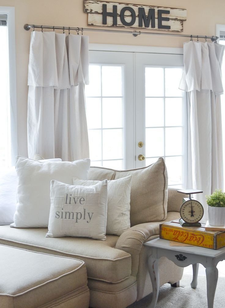 Farmhouse Living Room Curtains Decor Ideas Luxury 25 Best Curtain Ideas On Pinterest