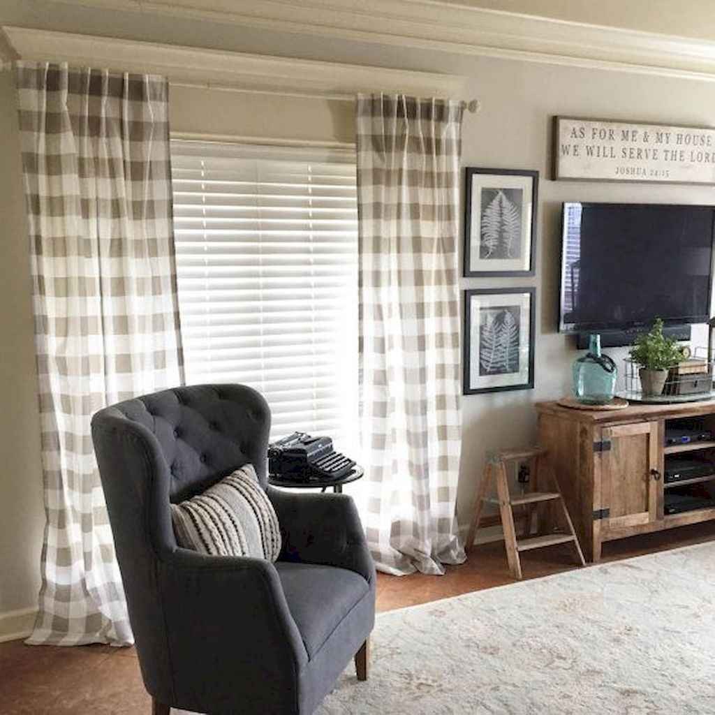 Farmhouse Living Room Curtains Decor Ideas Luxury 27 Modern Farmhouse Curtains for Living Room Decorating Ideas Moodecor