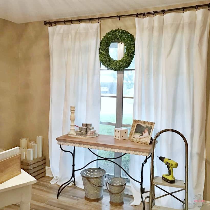 Farmhouse Living Room Curtains Decor Ideas New Farmhouse Style Cheap Curtains Diy No Sew Curtains for $5 Must Have Mom