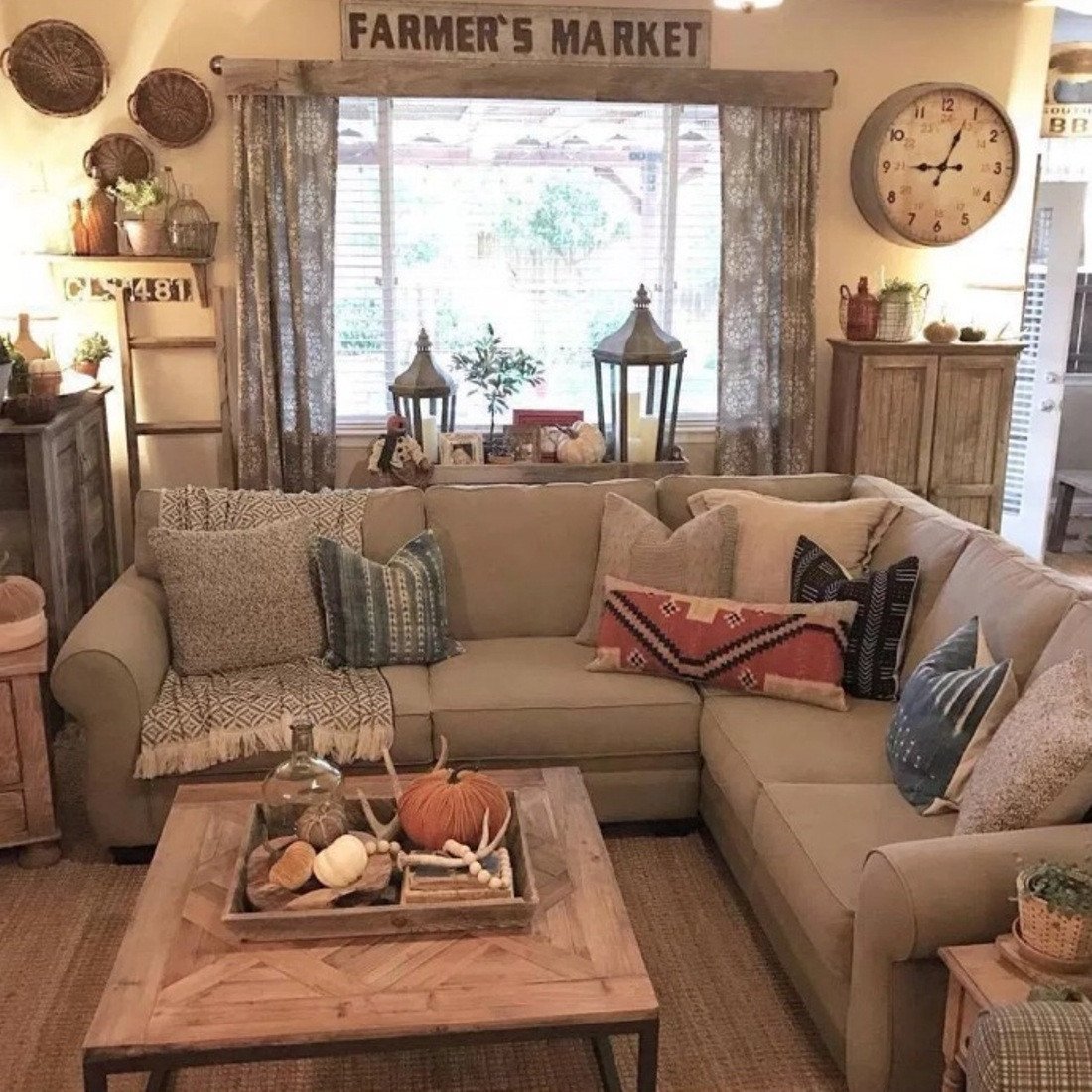 Farmhouse Living Room Decorating Ideas Best Of 4 Simple Rustic Farmhouse Living Room Decor Ideas