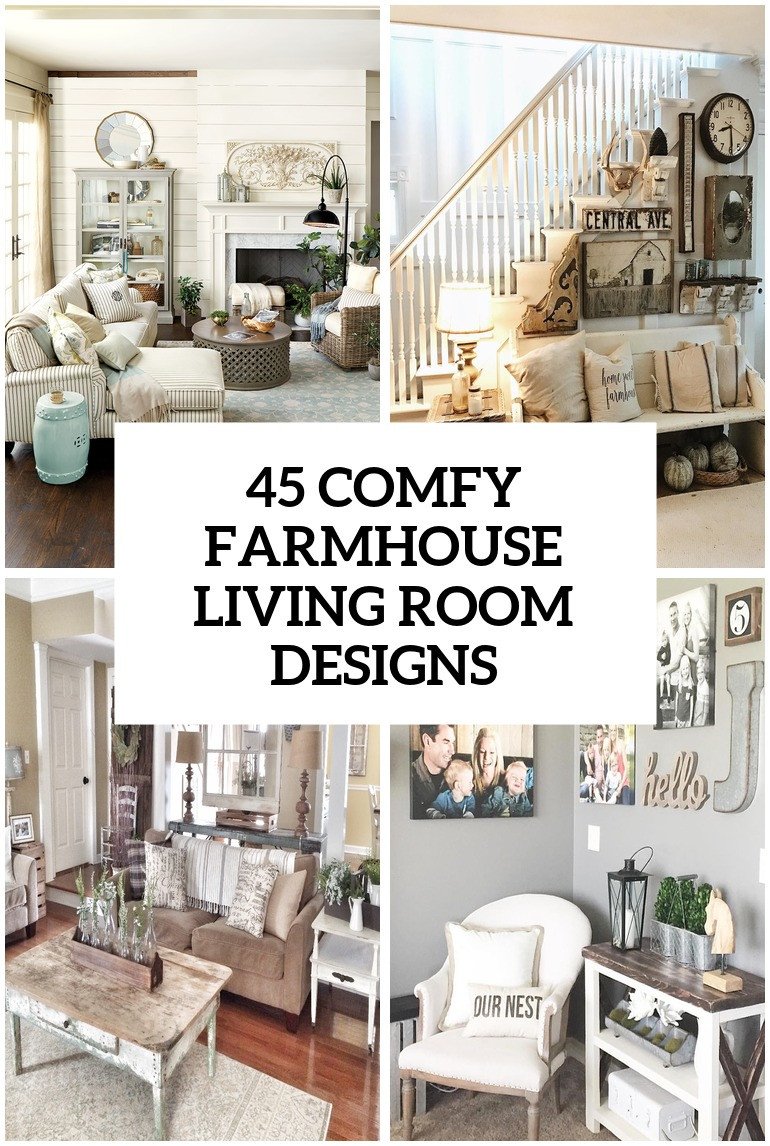 Farmhouse Living Room Decorating Ideas New 45 Fy Farmhouse Living Room Designs to Steal Digsdigs