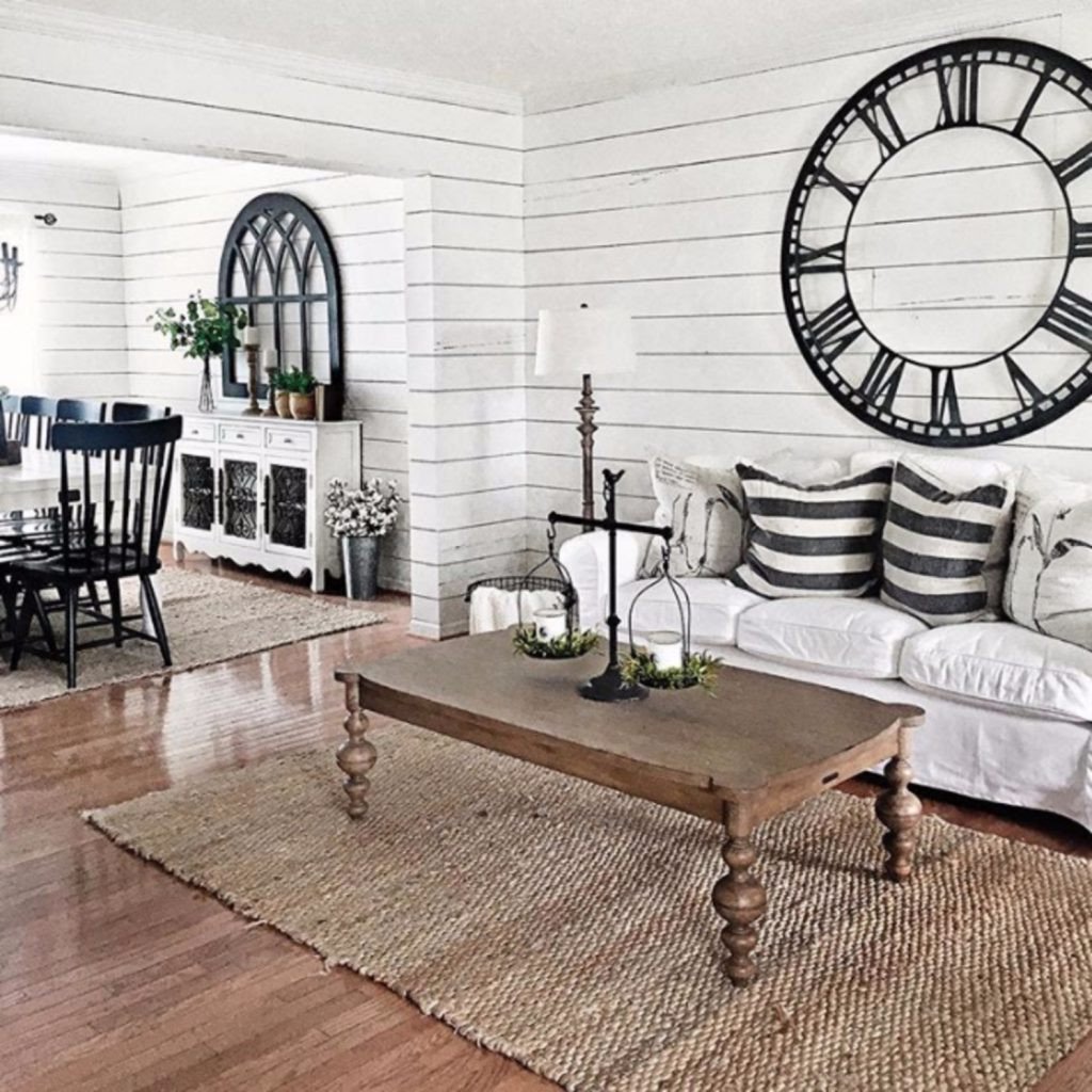 Farmhouse Living Room with Rug Elegant Farmhouse Living Rooms • Modern Farmhouse Living Room Decor Ideas Family Rooms Dens