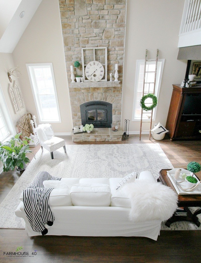 Farmhouse Living Room with Rug Lovely E Room 3 Rugs Vote for Your Favorite Farmhouse 40